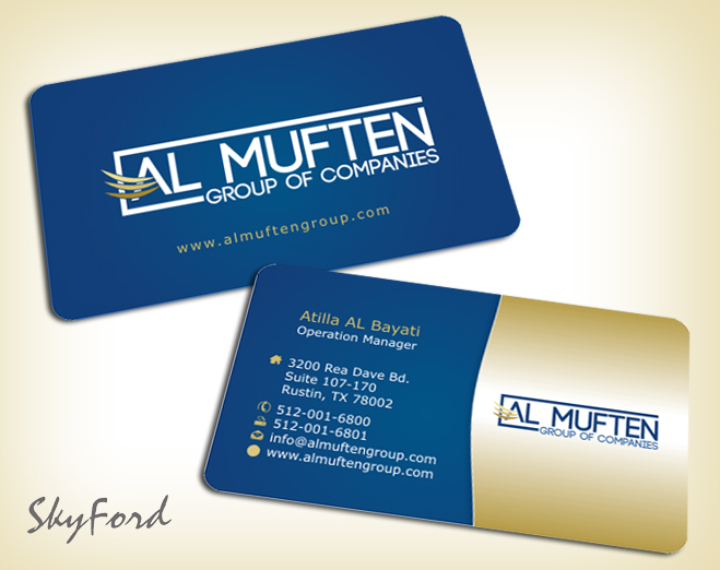 Business Card Design by SKYdesign for this project | Design #1003513
