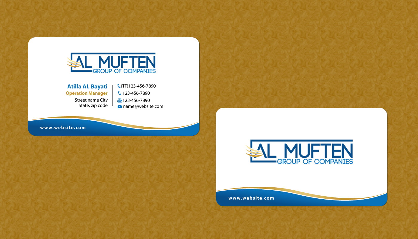 Visitenkarten-Design von Sbss für dieses Projekt | Design #1002424