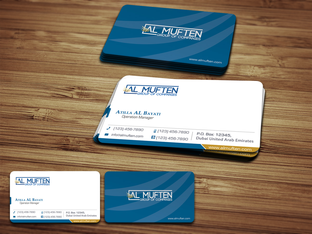 Business Card Design by antigrafis for this project | Design #1048924