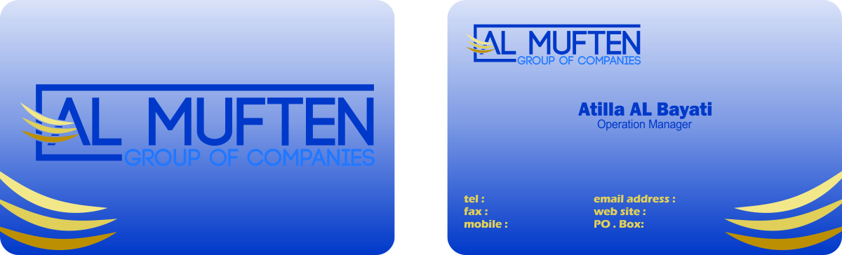 Business Card Design by sahinsahin for this project | Design #1023940