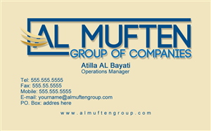 Business Card Design by drewI