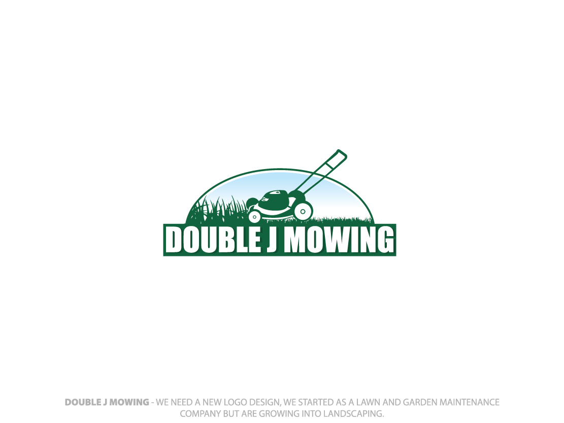 Logo Design by Navd for Double J Mowing | Design #3767135