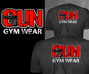 Gun Gym Wear | Logo Design by TRHZ