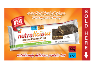 Illustration of protein bar