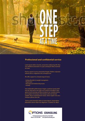 Poster Design by Javelin Studio for Options Counselling | Design: #3796739