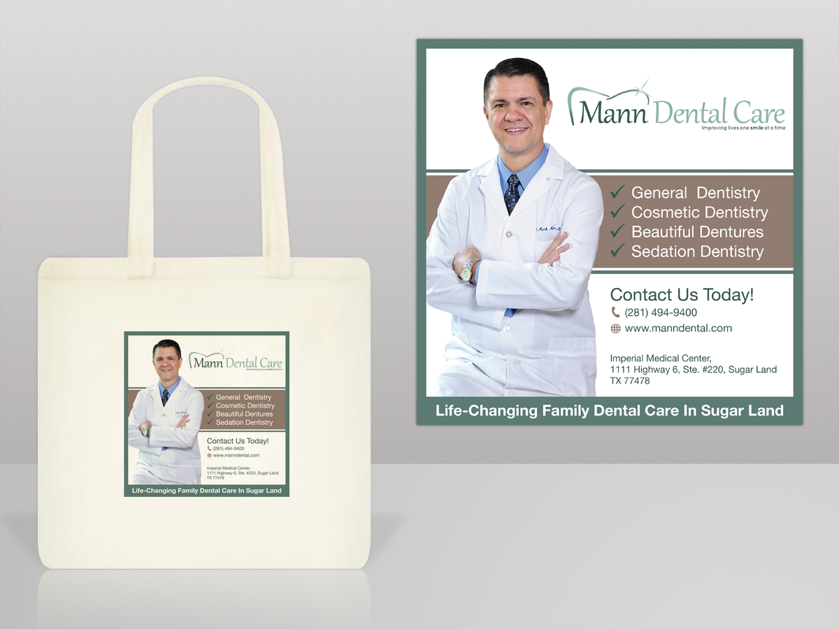 Advertisement Design by Mon01 for Mann Dental Care, P.A. | Design #3784420