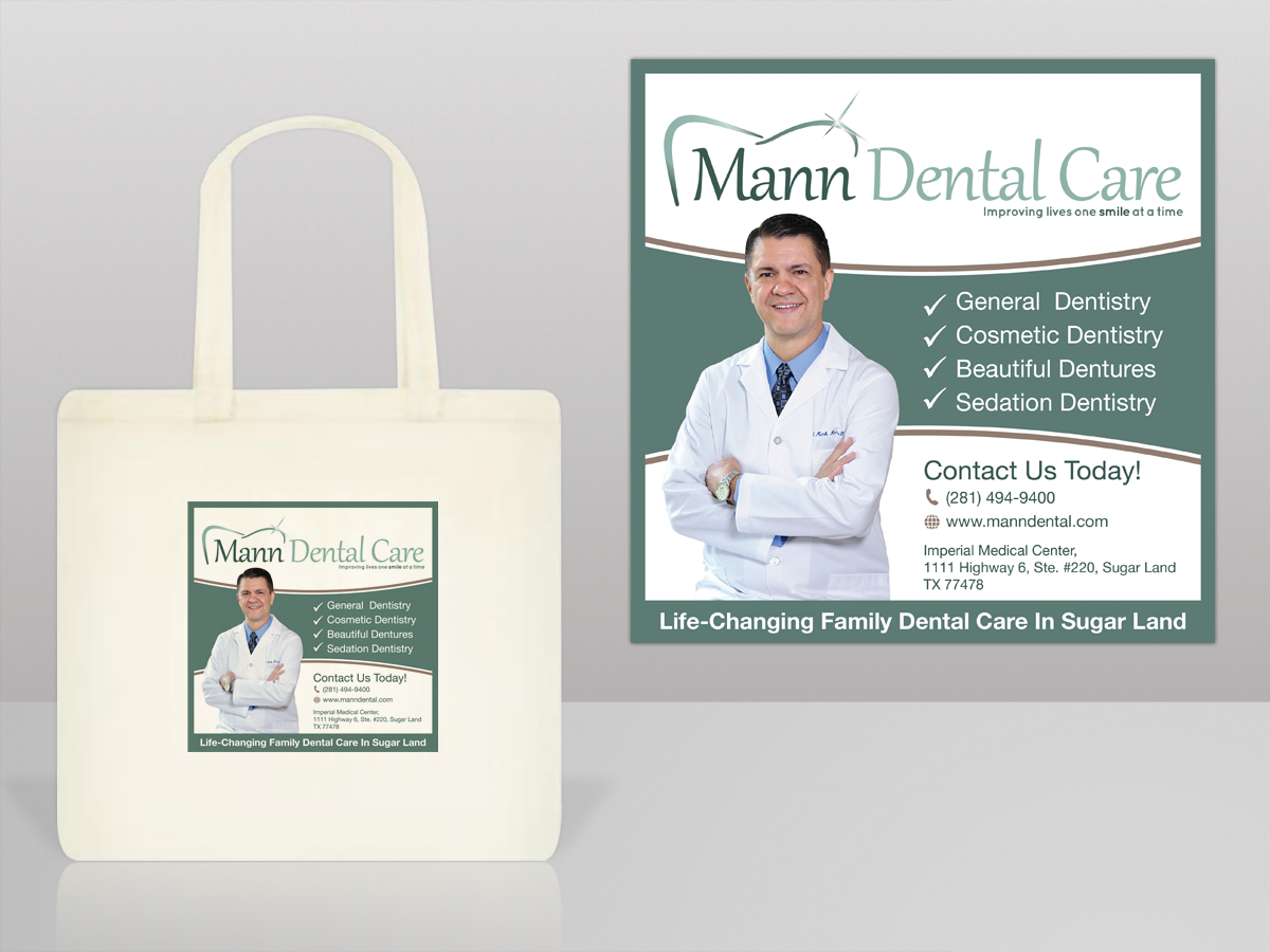 Diseño Publicitario por Mon01 para Mann Dental Care, P.A. | Diseño #3784562