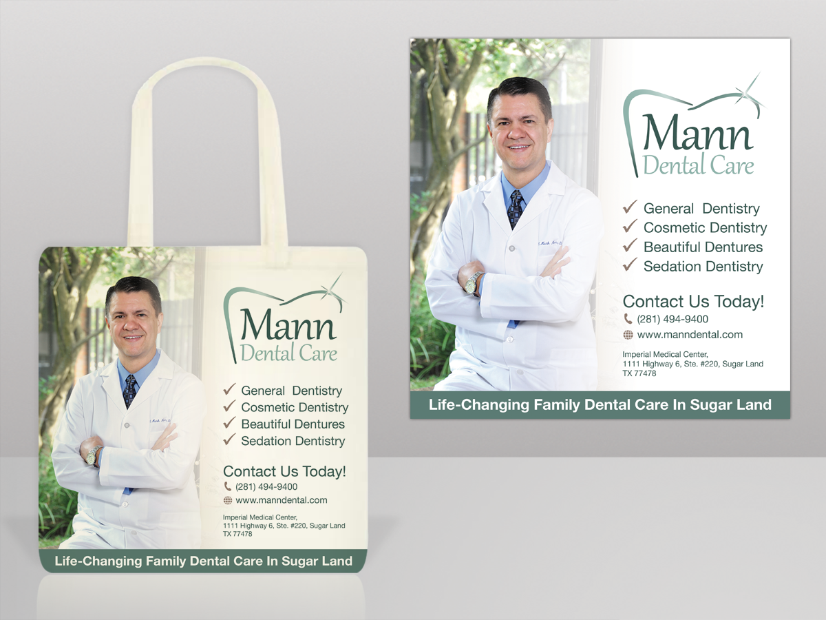 Advertisement Design by Mon01 for Mann Dental Care, P.A. | Design #3807440