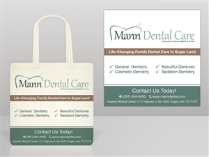 Design Publicitaire par Mon01 pour Mann Dental Care, P.A. | Design : #3821170