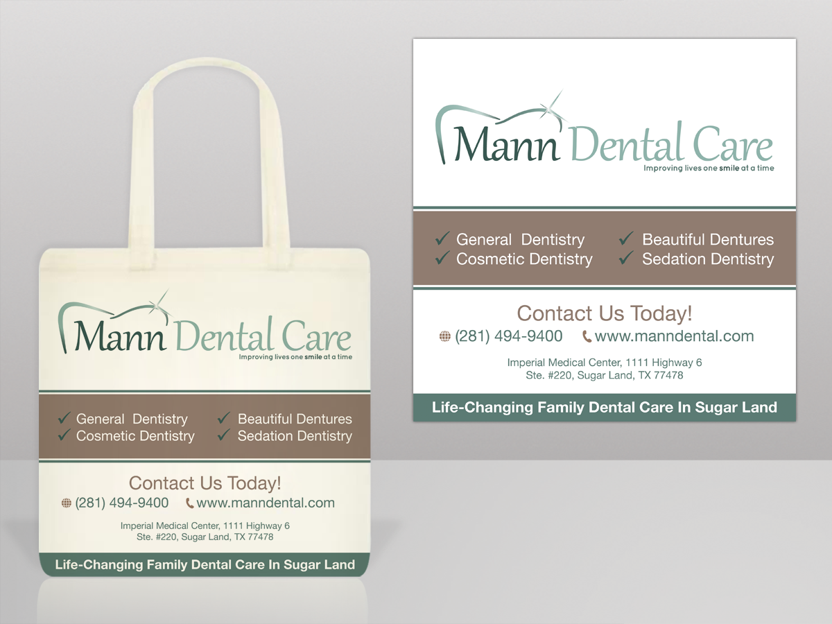 Diseño Publicitario por Mon01 para Mann Dental Care, P.A. | Diseño #3821172