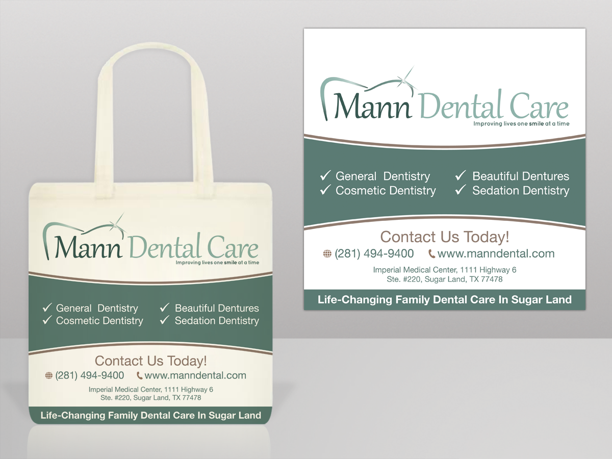 Diseño Publicitario por Mon01 para Mann Dental Care, P.A. | Diseño #3821179