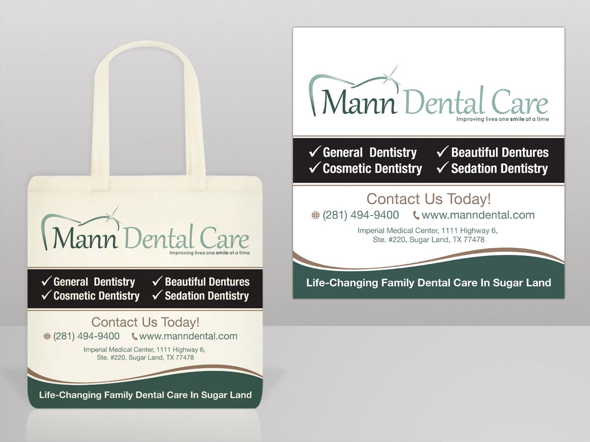 Diseño Publicitario por Mon01 para Mann Dental Care, P.A. | Diseño #3828487