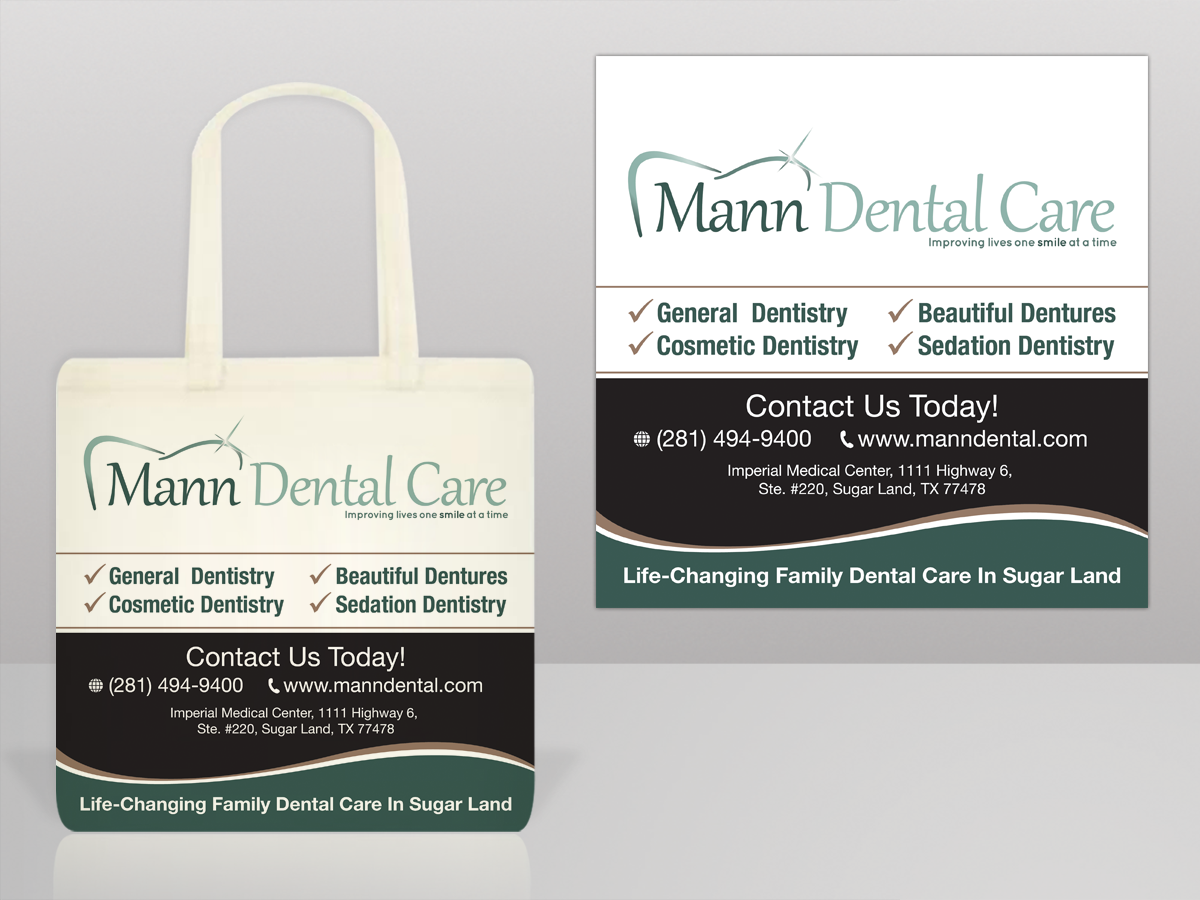 Diseño Publicitario por Mon01 para Mann Dental Care, P.A. | Diseño #3828564