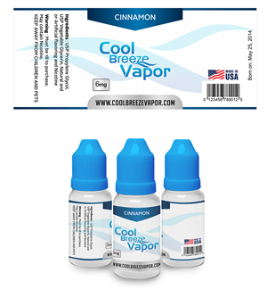 Label Design by Rockalight for cool breeze vapor | Design: #3780966