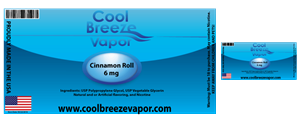 Label Design by 27th Element Designs for cool breeze vapor | Design: #3788480