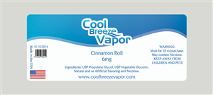 label for ejuice bottle | Label Design by Mediainfy