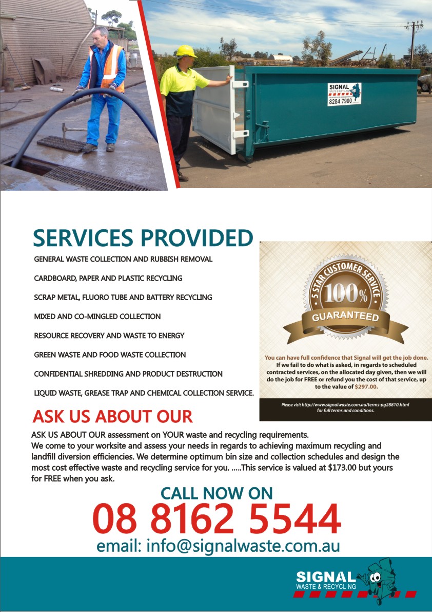 Brochure Design by hema dhawan for Signal waste and recycling | Design #3861942