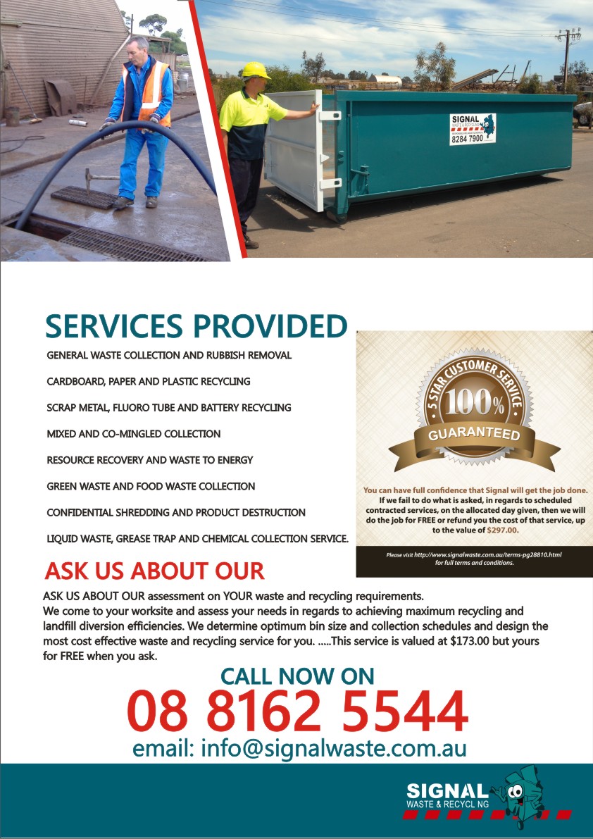 Brochure Design by hema dhawan for Signal waste and recycling | Design #3861948