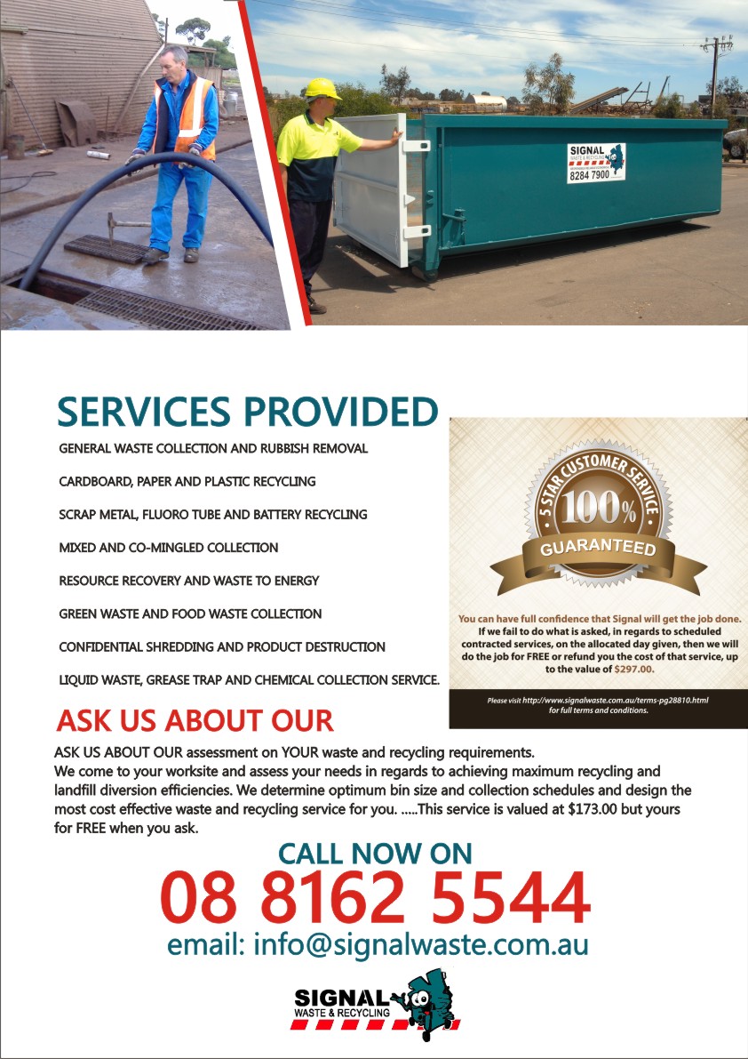 Brochure Design by hema dhawan for Signal waste and recycling | Design #3867664