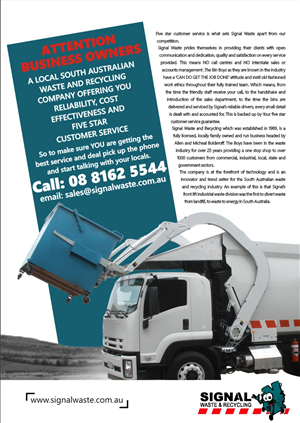 Brochure Design by hema dhawan for Signal waste and recycling | Design: #3875879