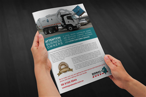 Brochure Design by Deip designs for Signal waste and recycling | Design: #3938441
