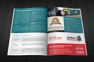 Brochure Design by Deip designs for Signal waste and recycling | Design: #3938449