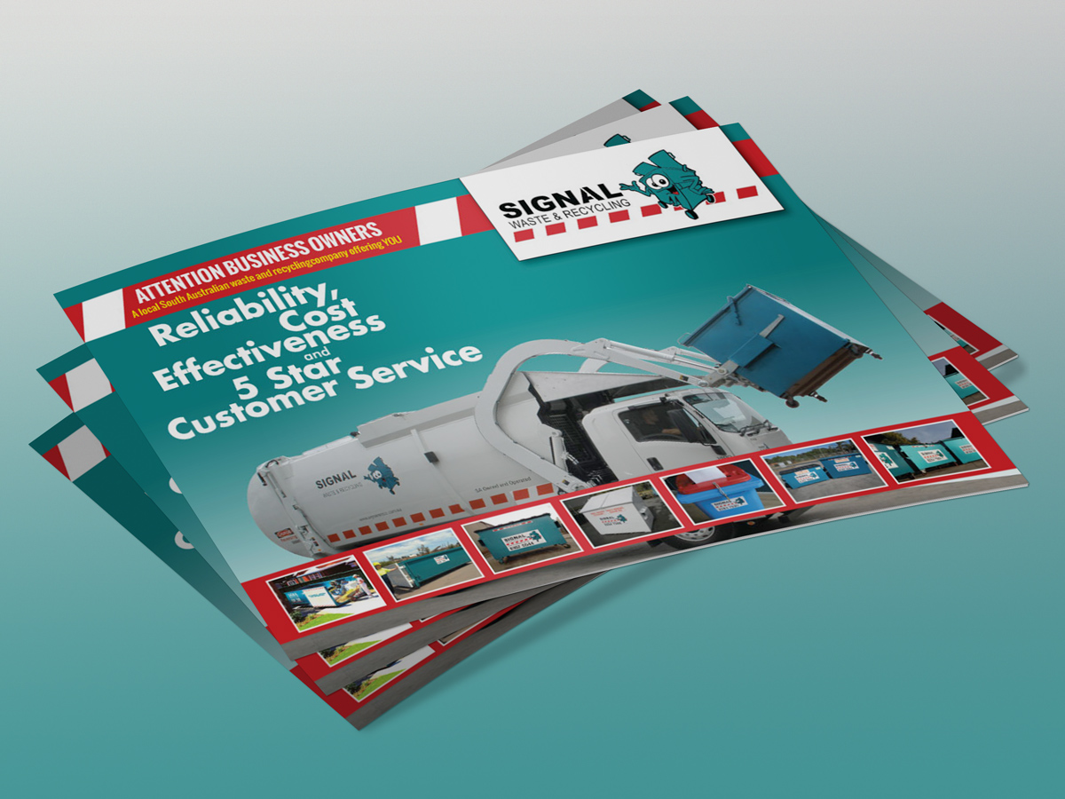 Brochure Design by HAMDIYA for Signal waste and recycling | Design #3838016