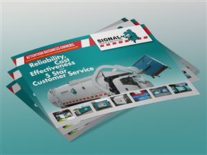 Brochure Design by HAMDIYA for Signal waste and recycling | Design: #3838019