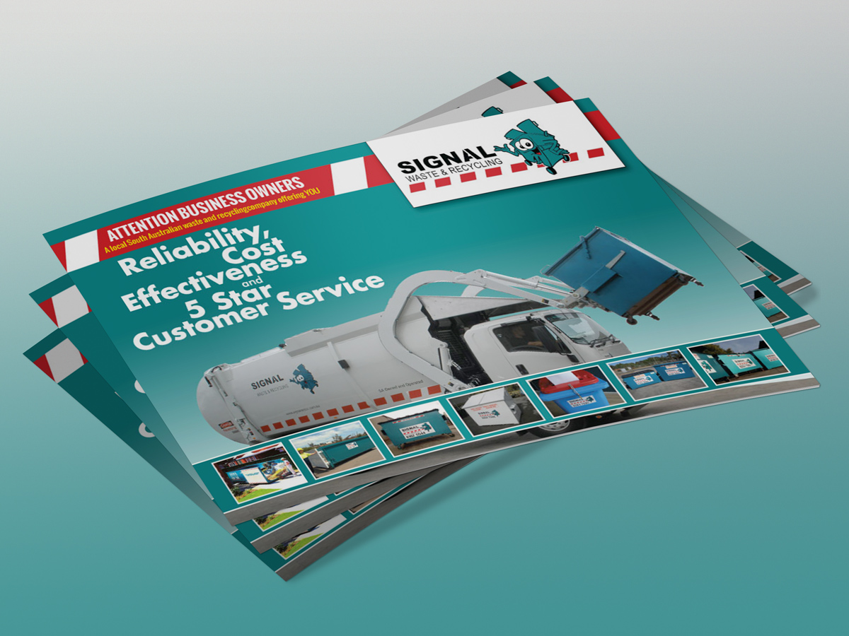 Brochure Design by HAMDIYA for Signal waste and recycling | Design #3838021