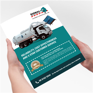 Design de Brochure par tanya pour Signal waste and recycling | Design : #3940236