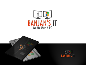 Logo Design by ArtSamurai for BANJAN'S IT & NHPS Computer Services | Design: #1005248