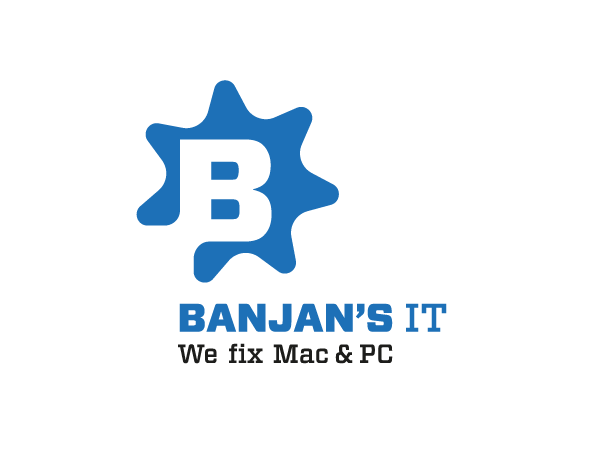 Logo Design by Y.B. for BANJAN'S IT & NHPS Computer Services | Design #1023548