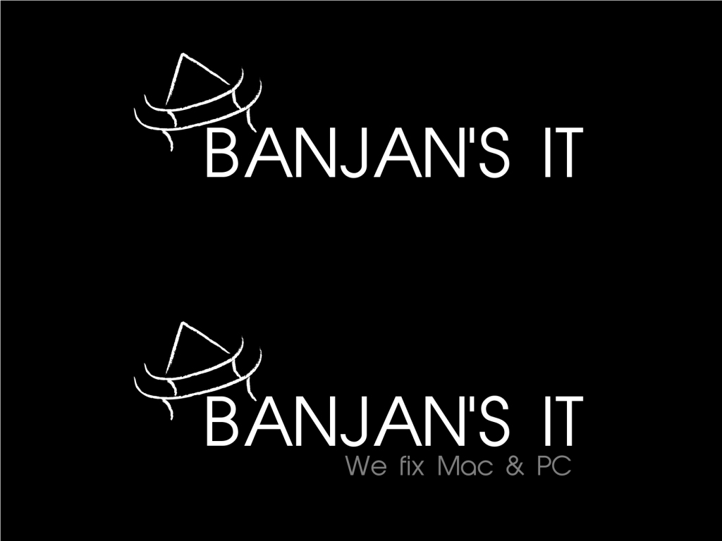 Logo Design by mohsen innovation for BANJAN'S IT & NHPS Computer Services | Design #1014993