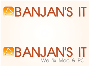 Logo Design by mohsen innovation for BANJAN'S IT & NHPS Computer Services | Design: #1014996