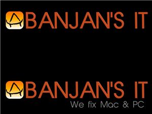 Logo Design by mohsen innovation for BANJAN'S IT & NHPS Computer Services | Design: #1014998