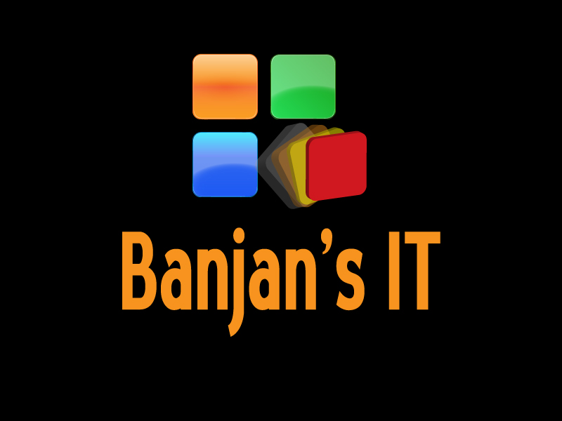 Logo Design by CreativeDK for BANJAN'S IT & NHPS Computer Services | Design #1026071