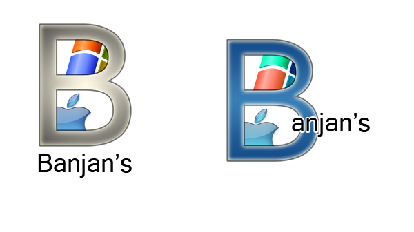 Logo Design by PFp for BANJAN'S IT & NHPS Computer Services | Design #1006232