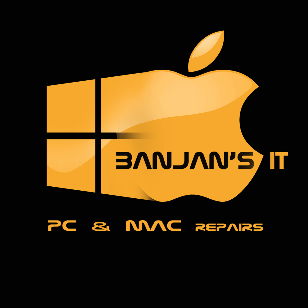 Logo Design by JR design for BANJAN'S IT & NHPS Computer Services | Design #1023624