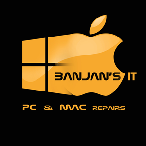 Logo Design by JR design for BANJAN'S IT & NHPS Computer Services | Design: #1023624