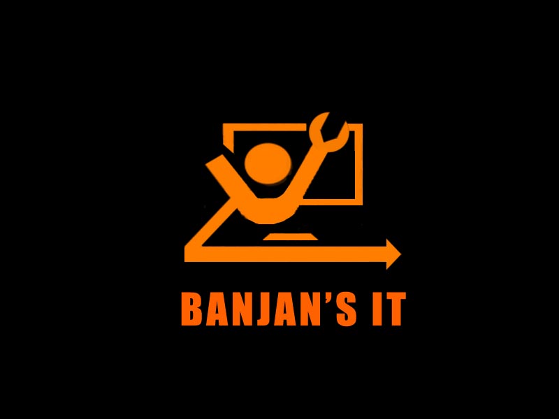 Logo Design by Slick Rick Media for BANJAN'S IT & NHPS Computer Services | Design #1021487