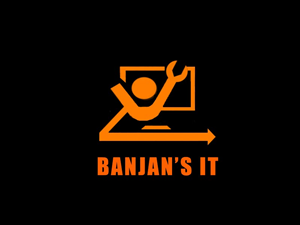 Logo Design by Slick Rick Media for BANJAN'S IT & NHPS Computer Services | Design: #1021487