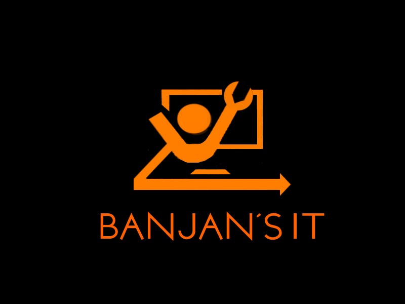Logo Design by Slick Rick Media for BANJAN'S IT & NHPS Computer Services | Design #1021492