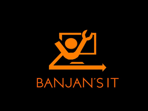 Logo Design by Slick Rick Media for BANJAN'S IT & NHPS Computer Services | Design: #1021492