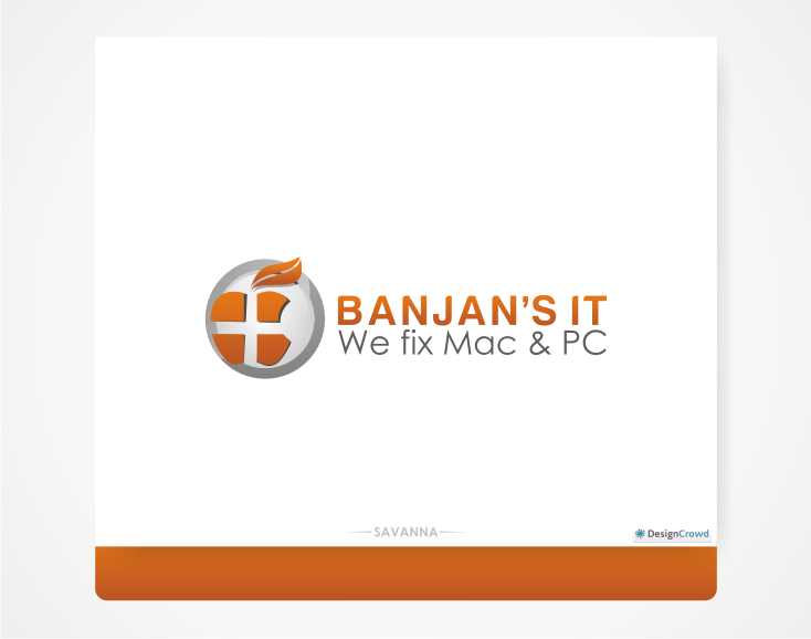 Logo Design by Savana for BANJAN'S IT & NHPS Computer Services | Design #999487