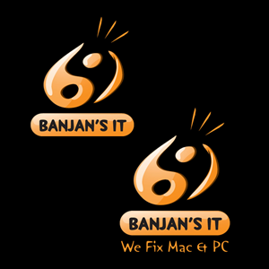 Logo Design by Mohd Imran for BANJAN'S IT & NHPS Computer Services | Design: #1007126