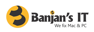Logo-Design von ariyanti für BANJAN'S IT & NHPS Computer Services | Design #1024748