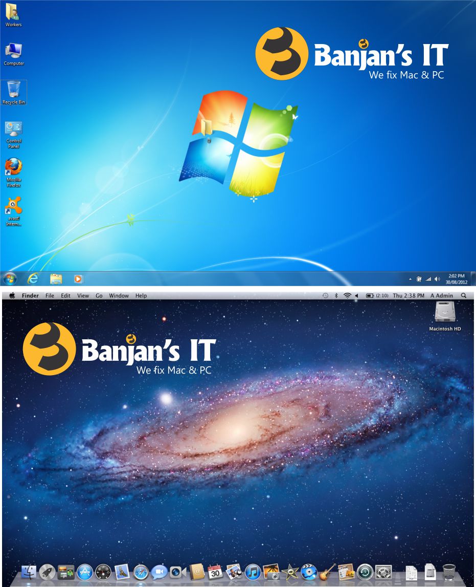 Logo Design by Ariyanti for BANJAN'S IT & NHPS Computer Services | Design #1024764