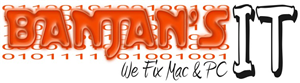 Logo-Design von Exclusive Designs INT für BANJAN'S IT & NHPS Computer Services | Design: #1005847