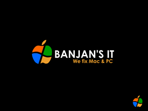 Logo-Design von monkey für BANJAN'S IT & NHPS Computer Services | Design: #1018364