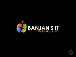 Logo-Design von monkey für BANJAN'S IT & NHPS Computer Services | Design: #1018392
